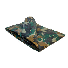 Camouflage 80gsm Lightweight Waterproof Tarpaulin