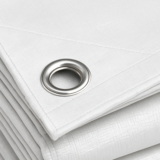 105gsm White Tarpaulin 6