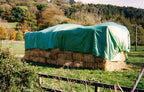 140gsm Green Silver Tarpaulin