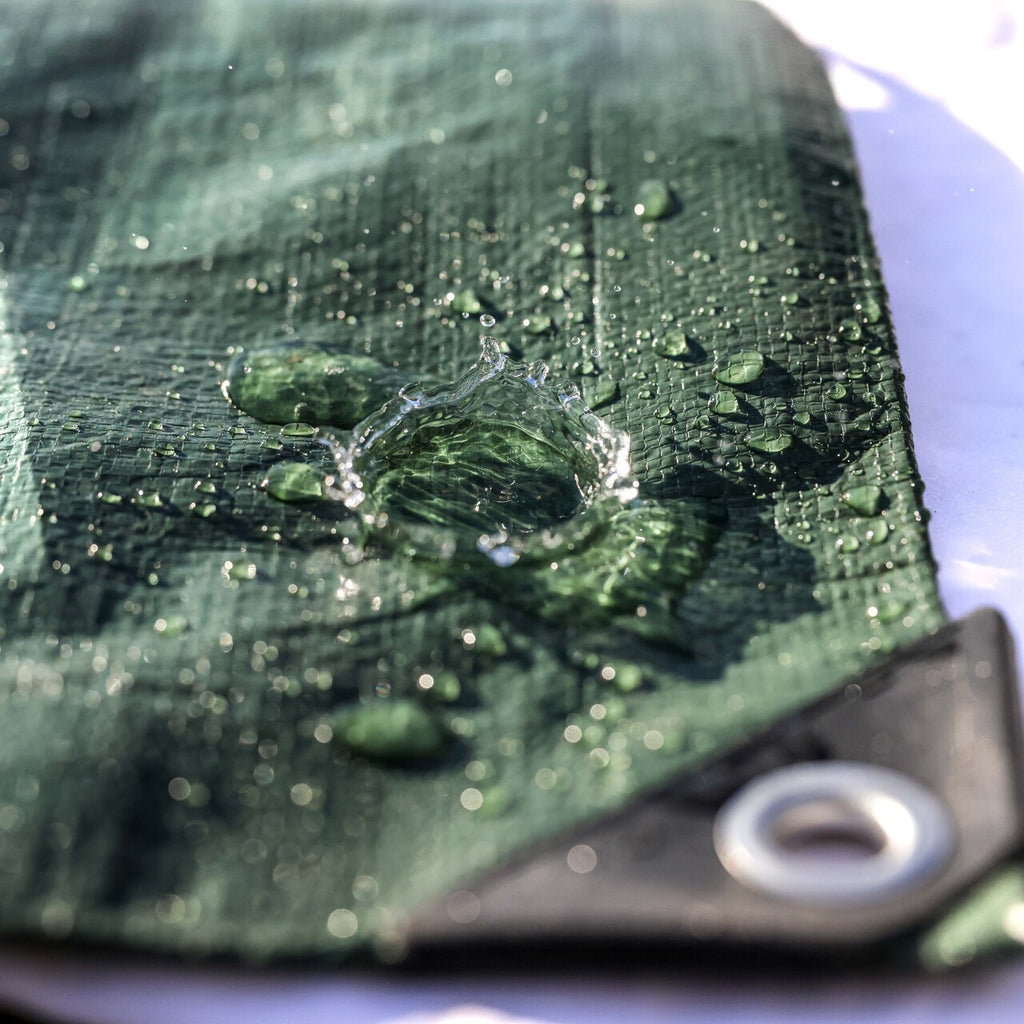 140gsm Green Silver Tarpaulin