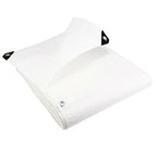 200gsm White Wicket Cover Tarpaulin