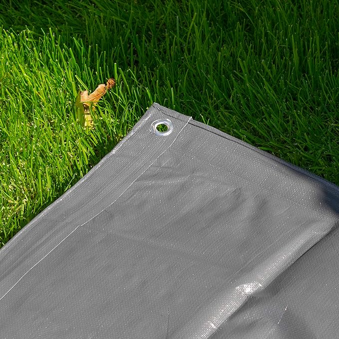 200gsm Grey Tarpaulin