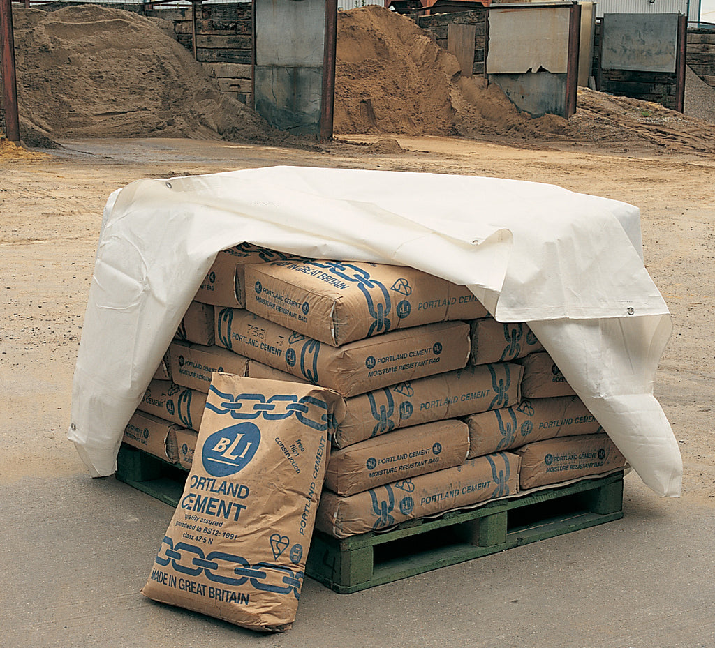 200gsm White Tarpaulin