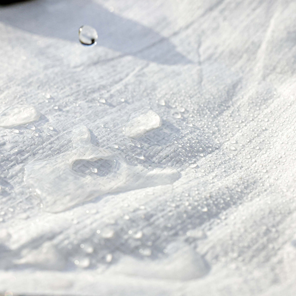 200gsm White Wicket Cover Tarpaulin