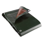 250gsm Green Brown Tarpaulin