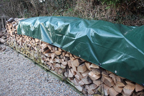 250gsm Green Brown Tarpaulin