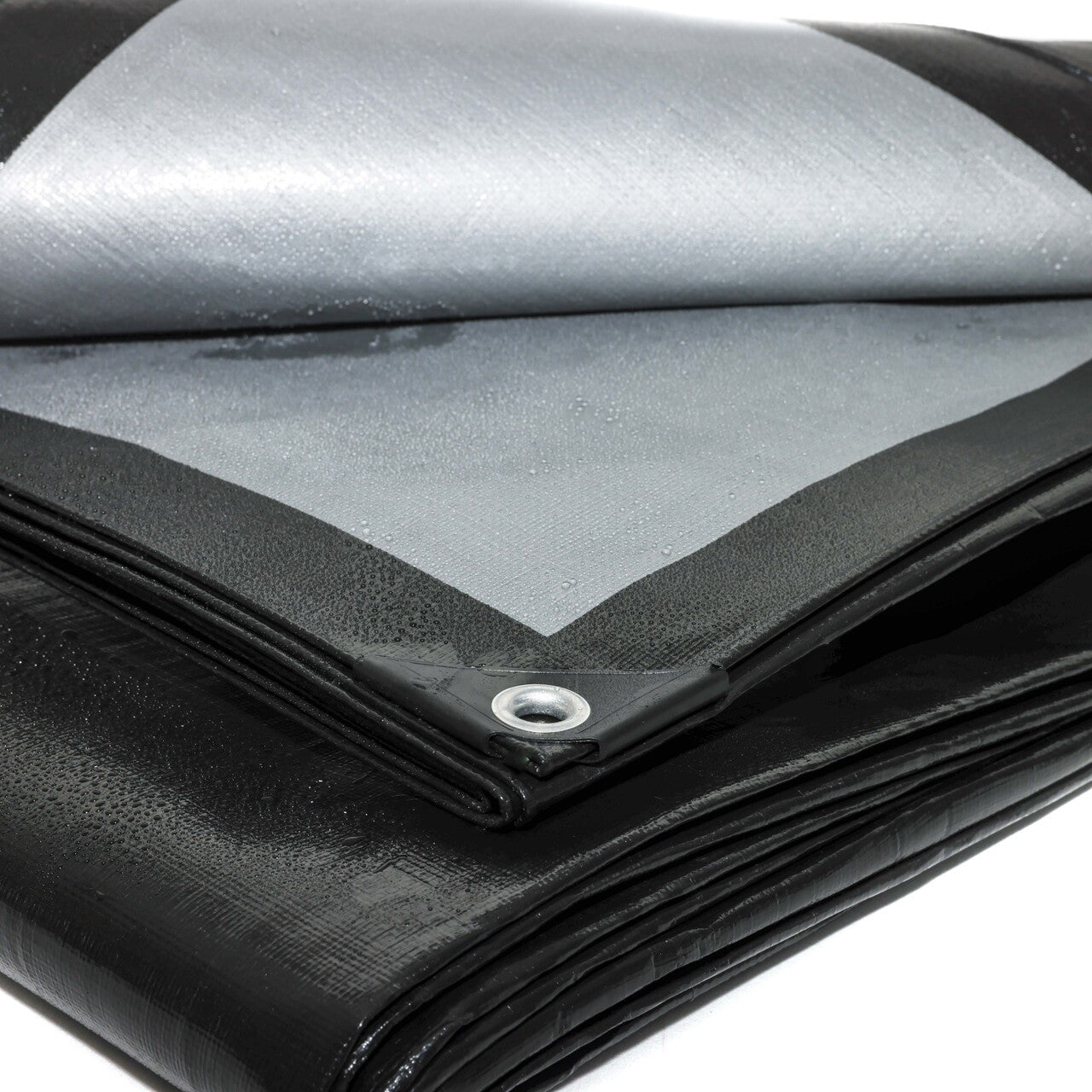 270gsm Black Silver Tarpaulin