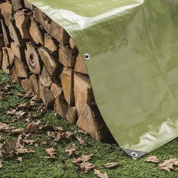 270gsm Green/Silver Tarpaulin