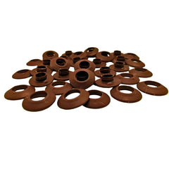 Brown Plastic Eyelets - Pack of 20