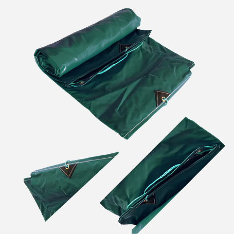 610gsm Green PVC Tarpaulin