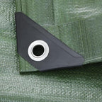 Green 200gsm Waterproof Tarpaulin Sheet – UV Resistant Outdoor Cover