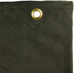 Heavy Weight Canvas Tarpaulins - Dark Green (21OZ)