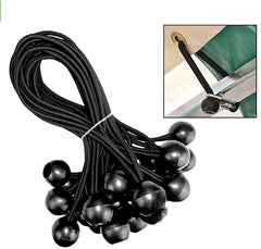 Durable 20cm Black Ball Bungees of Superior Quality