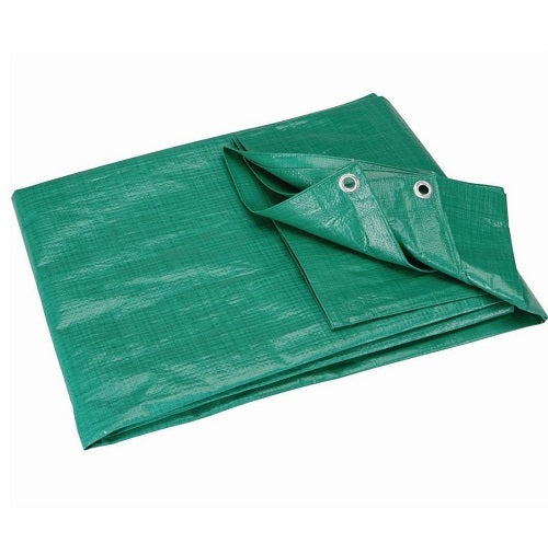 Light Weight 80gsm Economy Green Tarpaulins Waterproof