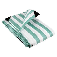 170gsm Medium Weight Striped Waterproof Tarpaulin