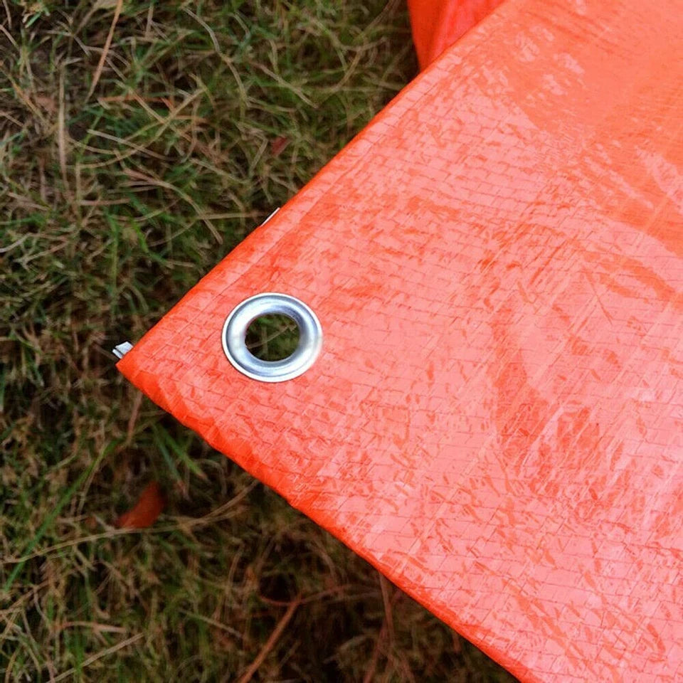 90gsm Orange Tarpaulin