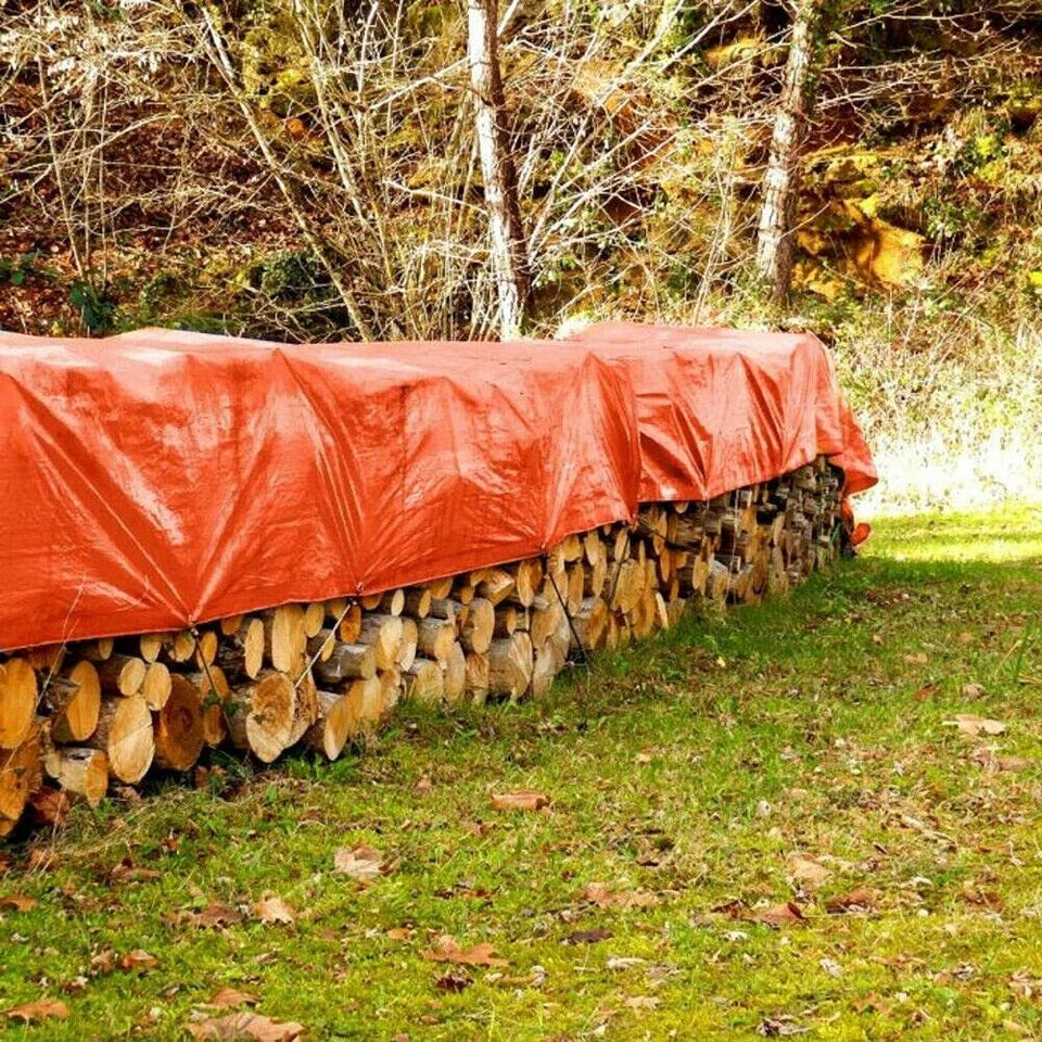 90gsm Orange Tarpaulin