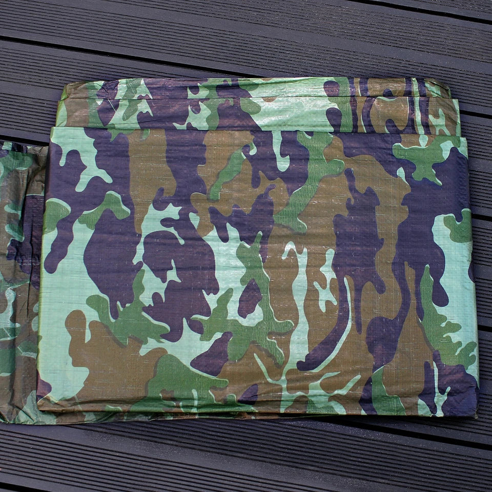 95gsm Green Camouflage Tarpaulin