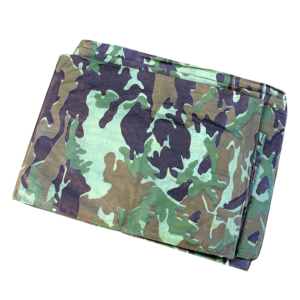 95gsm Green Camouflage Tarpaulin