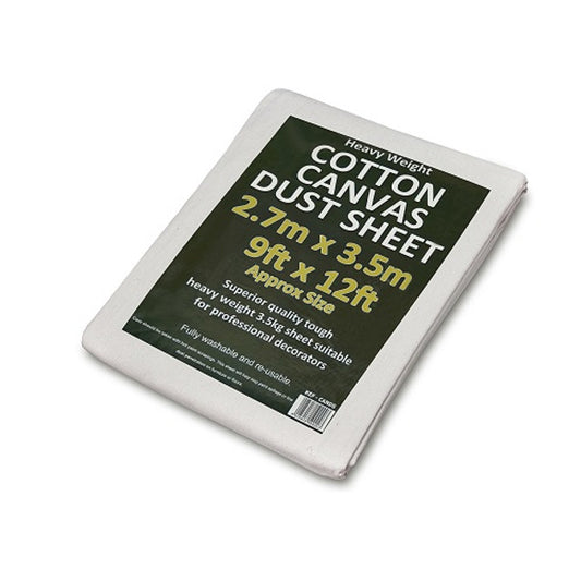 Durable Canvas Cotton Dust Sheet