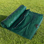 610gsm Green PVC Tarpaulin – Heavy Duty Waterproof Cover for Trailers, Camping, Machinery & Outdoor Use