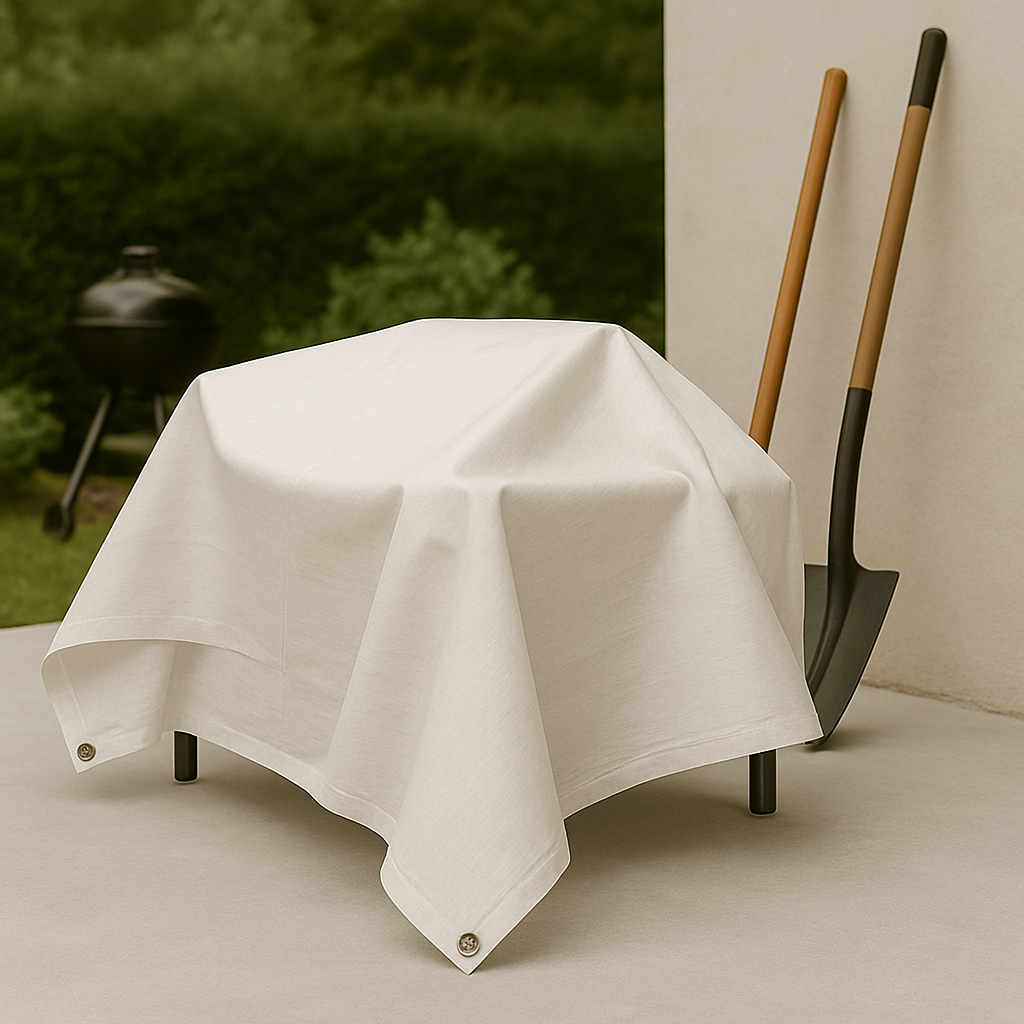White Tarpaulin 90gsm – Lightweight, Waterproof Multi-Use Cover for Indoor & Outdoor Protection