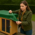 200gsm Green Polyethylene Tarpaulin – Heavy Duty Cover for Equipment, Sheds & Outdoor Protection