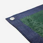 Blue/Green Budget Tarpaulin 70gsm – Lightweight, Waterproof Cover for DIY & Garden Use