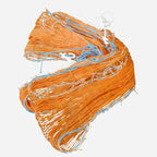 High-Visibility Orange Skip Netting – Heavy Duty Mesh for Skips, Trailers & Yard Loads