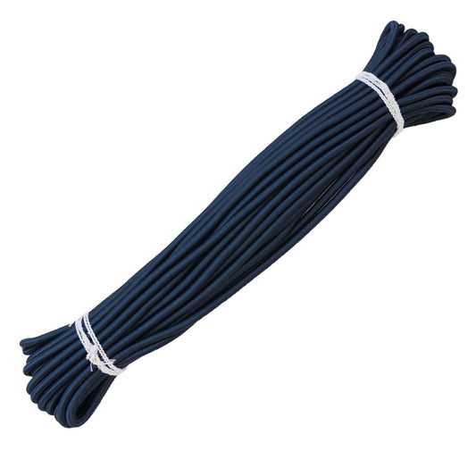 6mm x 20m Black Bungee Cord Hank