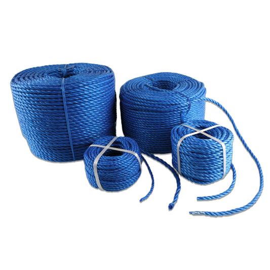 220m Durable Multi-Purpose Blue Rope Coil