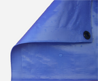 200gsm Blue Polyethylene Tarpaulin – Waterproof Cover for Boats, Decks & Outdoor Marine Protection