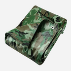 Green Camouflage Tarp 95gsm – Waterproof Polyethylene Cover for Outdoor, Camping & Gardening