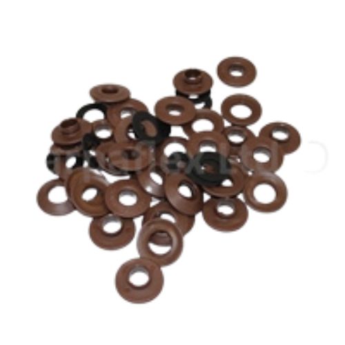 Brown Plastic Eyelets - Pack of 20