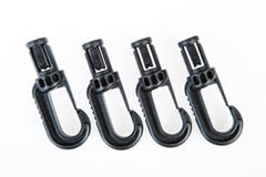 Black Self Locking Hook for Shock Cords