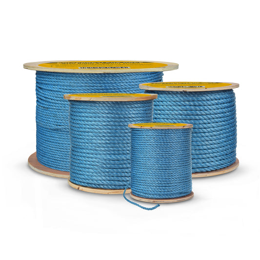 Heavy Duty Lorry Rope on Wooden Reel – 500m