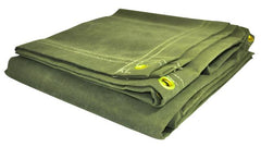 Heavy Weight Canvas Tarpaulins - Dark Green (21OZ)